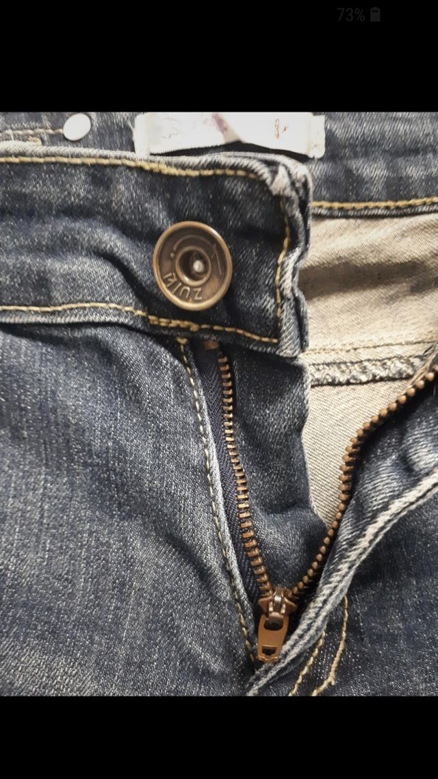 Jeans Zuiki taglio dritto blu scuro