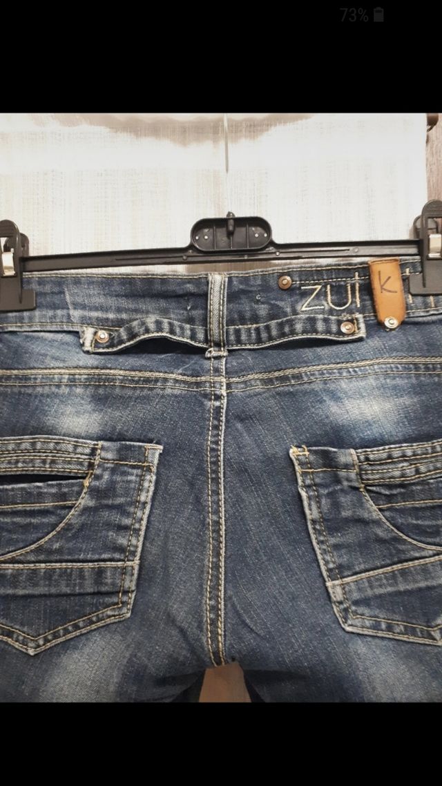 Jeans Zuiki taglio dritto blu scuro