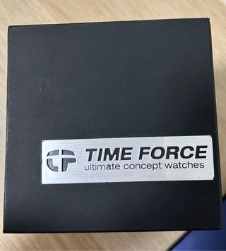 ⌚️ RELOJ DEPORTIVO TIME FORCE NEGRO CON CAJA