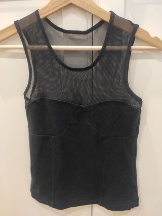 Camiseta transparencia