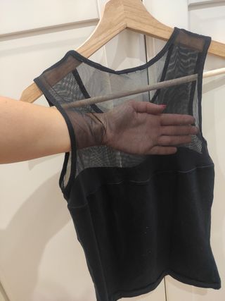 Camiseta transparencia