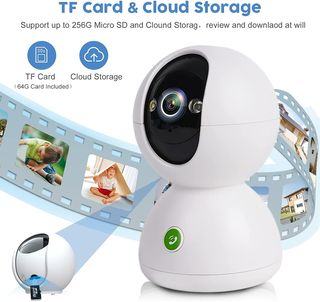 camara de vigilancia wifi exterior e interior