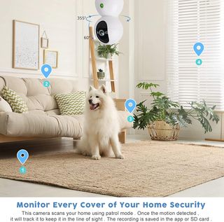 camara de vigilancia wifi exterior e interior