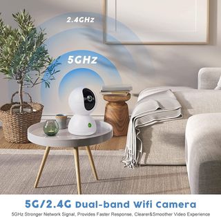 camara de vigilancia wifi exterior e interior
