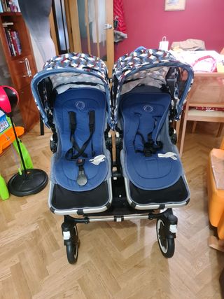 Cochecito gemelar bugaboo donkey 2 