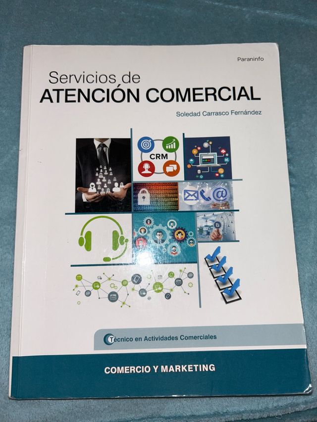Libro atención comercial (comercio y marketing)