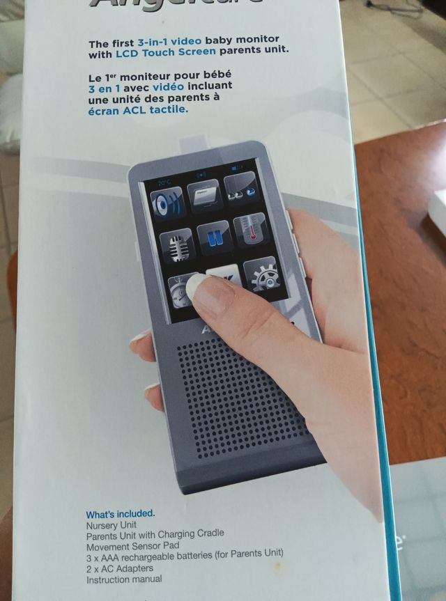 Vigila bebes evita muerte súbita Angelcare AC1100