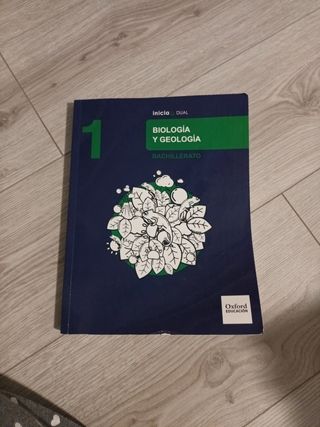 Libro Biología 1° Bachillerato OXFORD