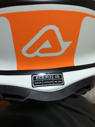casco Acerbis X-Racer VTR Talla S