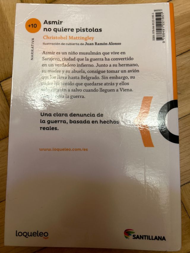 Asmir no quiere pistolas