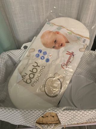 Cuco bebé con funda y con colchón
