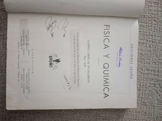 libro antiguo fisica y quimica coleccionistas