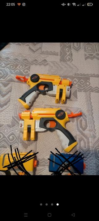 Pistolas NERF 