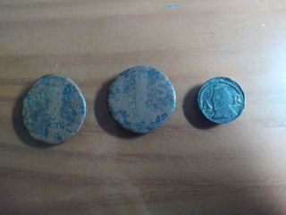 Lote 3 monedas