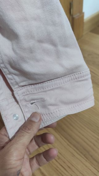 cazadora overssize zara xs