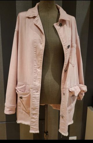 cazadora overssize zara xs