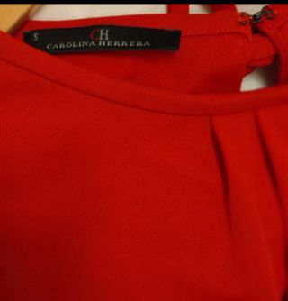 VESTIDO  MIDI CAROLINA HERRERA