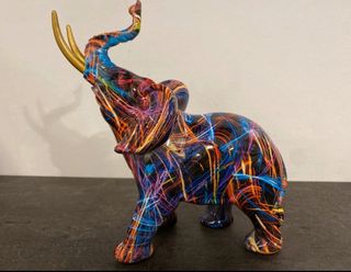 Elefante craft Resina Ornamento  