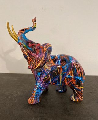 Elefante craft Resina Ornamento  