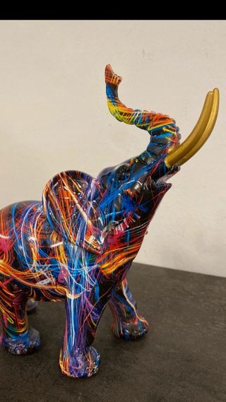 Elefante craft Resina Ornamento  