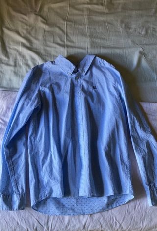 camicia a pois benetton per bambini