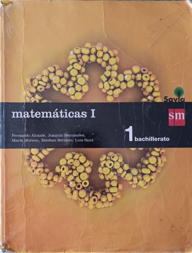Libro de Matematicas 1 de Bachiller