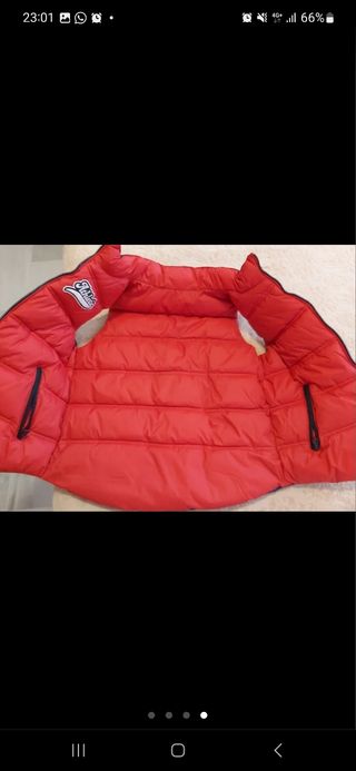 Chaleco sin mangas acolchado reversible