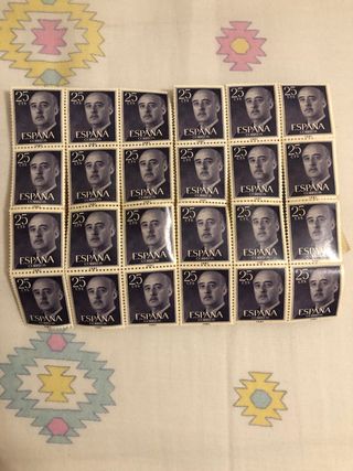 Sello Franco 25 cts