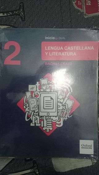 Libro Lengua Castellana y Literatura 2 Bach Oxford