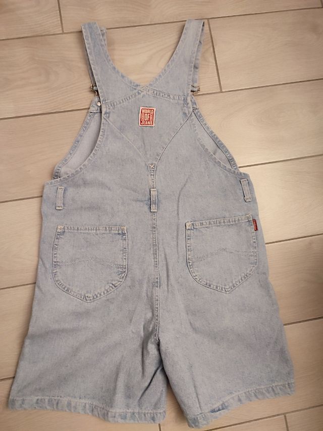 Salopette corta di Jeans "vintage"
