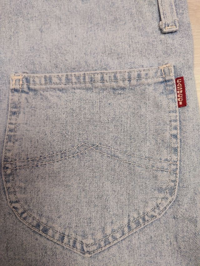 Salopette corta di Jeans "vintage"