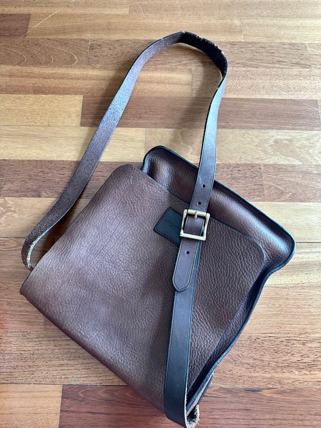 Bolso de 100%piel Massimo Dutti