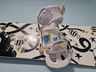 Tabla snow Palmer Jade+fijaciones Burton