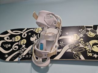 Tabla snow Palmer Jade+fijaciones Burton