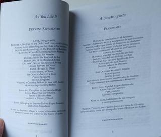 A vuestro gusto, William Shakespeare