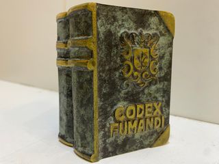 MINIATURA LIBRO CODEX FUNDAMENTI BRONCE