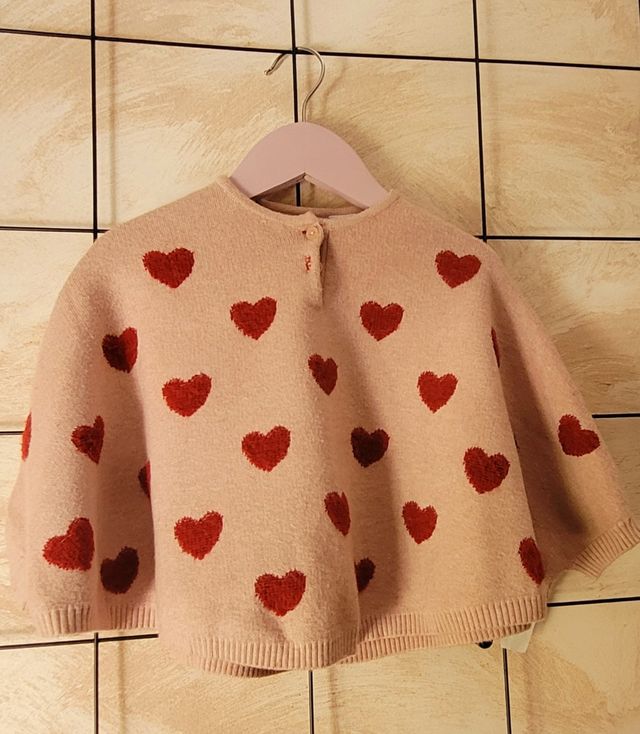 Capa niña lana ZARA