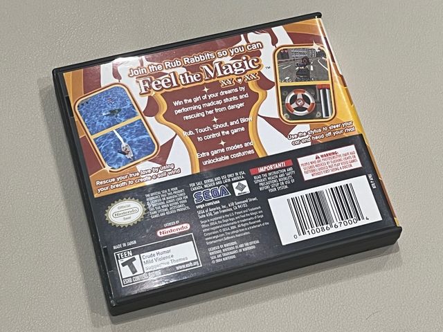 Feel The Magic XY ❤️ XX ~ Project Rub (NDS) USA