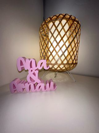 Decoracion nombres pareja