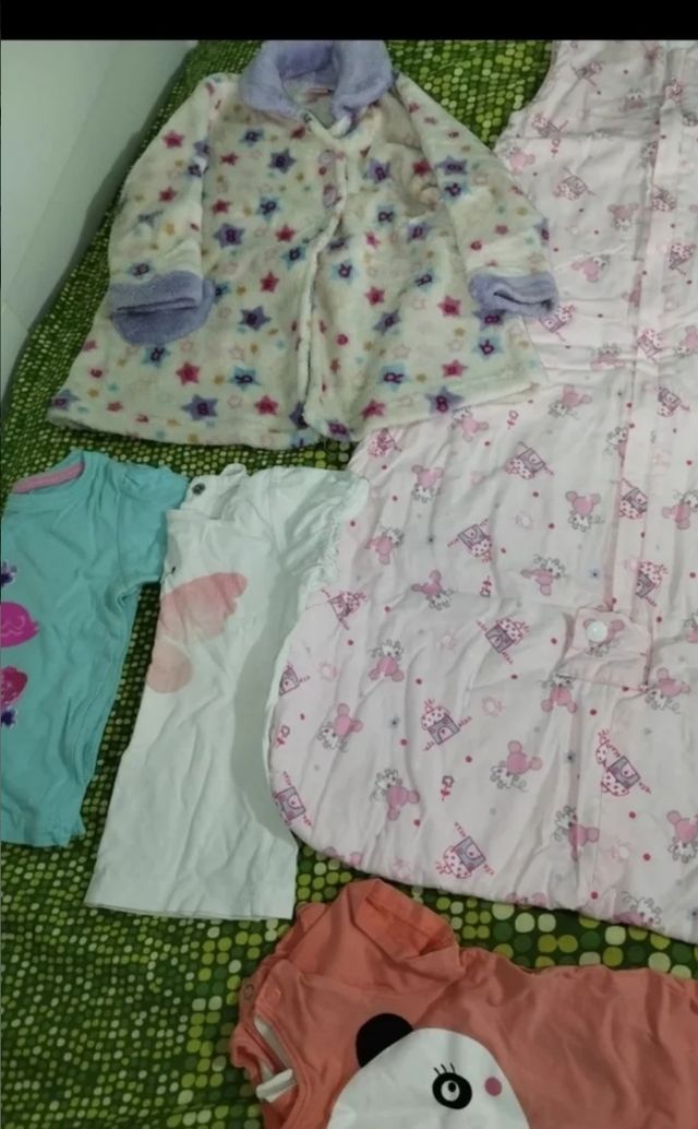 Lote sacos dormir,bata regalo 6-18 meses