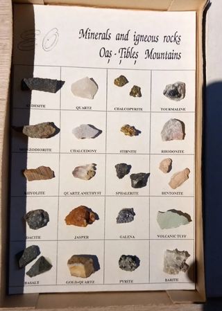 Collezione Di Minerali Rocks And Minerals