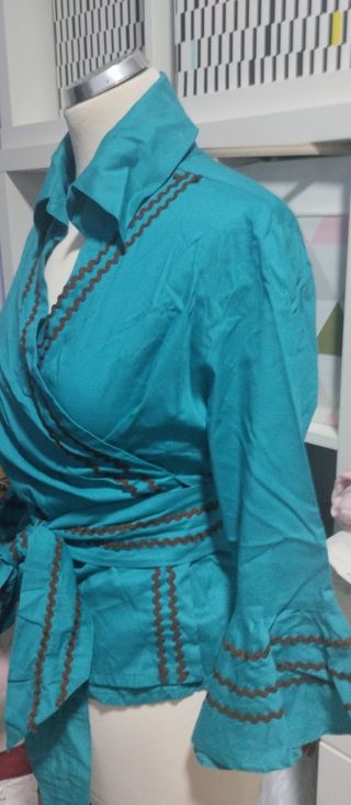 FLAMENCA/ SEVILLANA/ ROCIERA.  Camisa