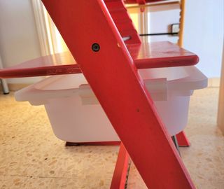 4 soportes trona Stokke bandeja Ikea Trofast