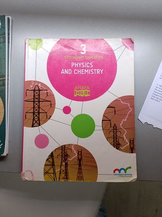  fisica y química 3 ESO physics abd chemistry 
