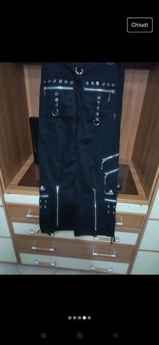 Pantaloni dark metal ghot