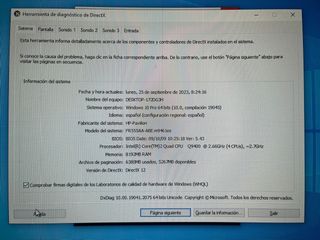 HP-Pavilion ordenador sobremesa