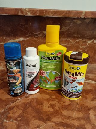 Acuario 80L + complementos 
