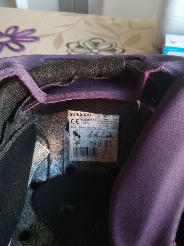 Casco hípica infantil chico chica