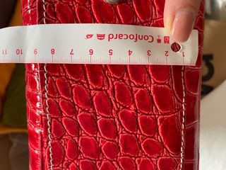 Borsa Rossa in pelle made in Italy