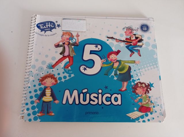 Libro música 5°